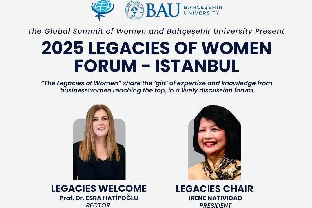 2026 Küresel Kadın Zirvesi’ne giden yolda ilk adım “Legacies of Women Forum” ile atılıyor