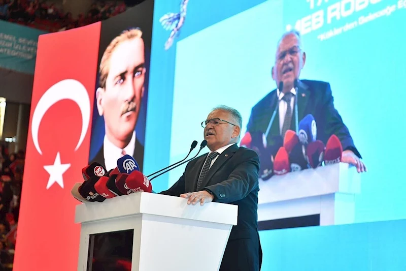 Başkan Büyükkılıç, Uluslararası MEB Robot Yarışması Açılış Töreni’ne Katıldı