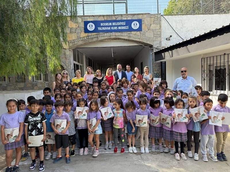 BODRUM BELEDİYESİ’NDEN ÇOCUKLARA EDEBİYAT DOLU GÜNLER