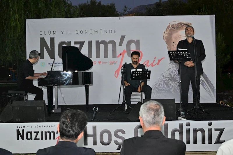 Nazım Hikmet Manisa’da Şiir ve Müzikle Anıldı
